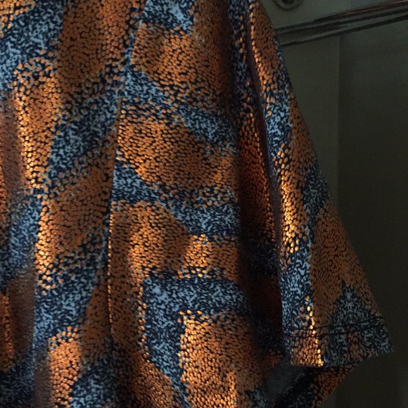 LuLuRoe CARLY metallic dress - Picture 4 of 9